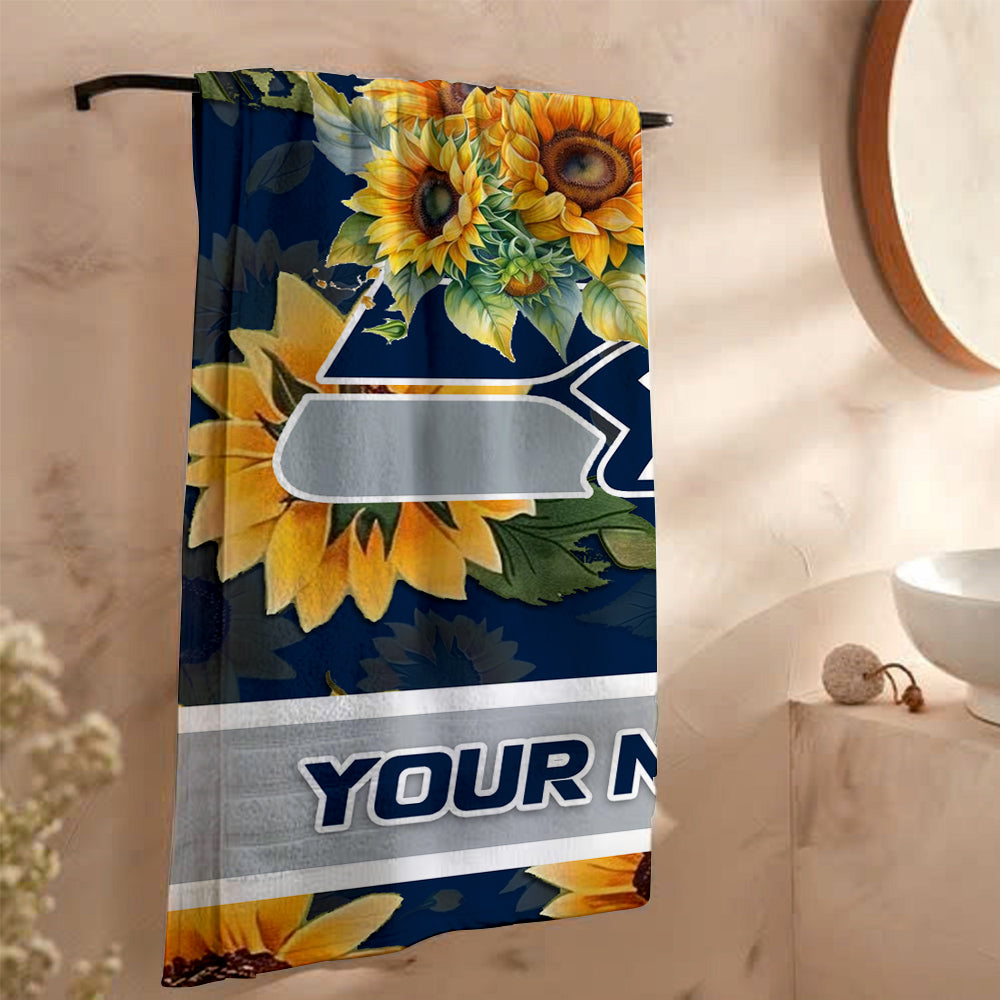 New NFL Personalized Beach & Bath Towel